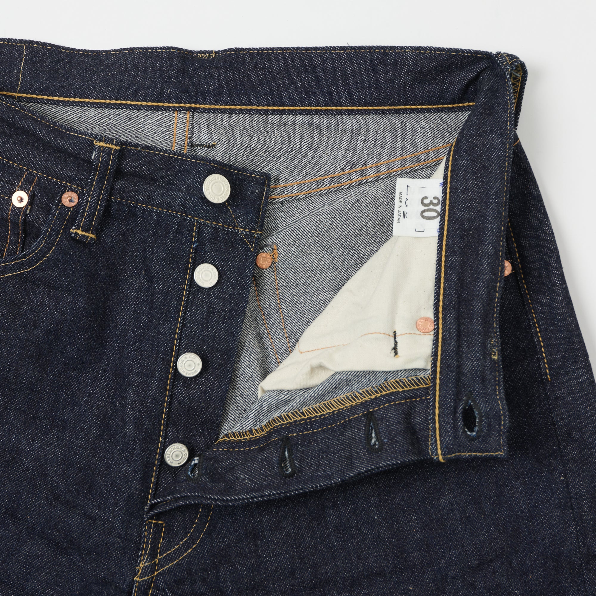 Warehouse & Co 1001XX 13.75oz Regular Straight Jean - One Wash - Image 4