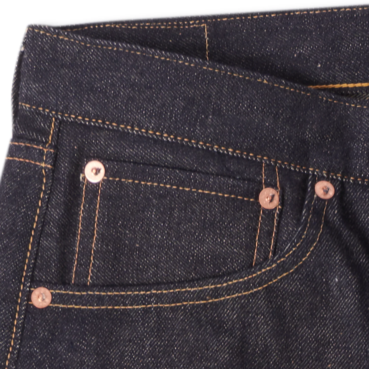 Warehouse & Co 1001XX 'Heavy Ounce' 14.5oz Regular Straight Jean - Raw - Image 4