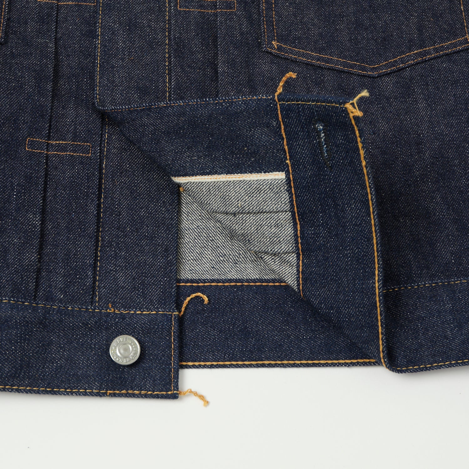 Warehouse & Co 2002XX Early 1960's Type II Denim Jacket - Raw - Image 4