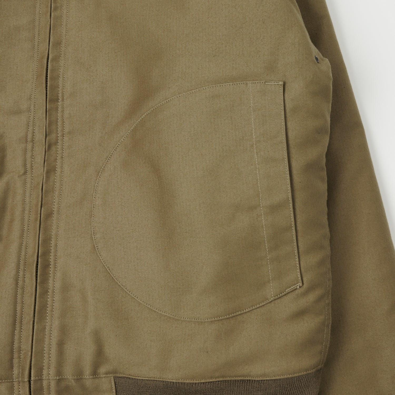 Warehouse & Co 2180 Aviators Flight Jacket - Khaki - Image 4