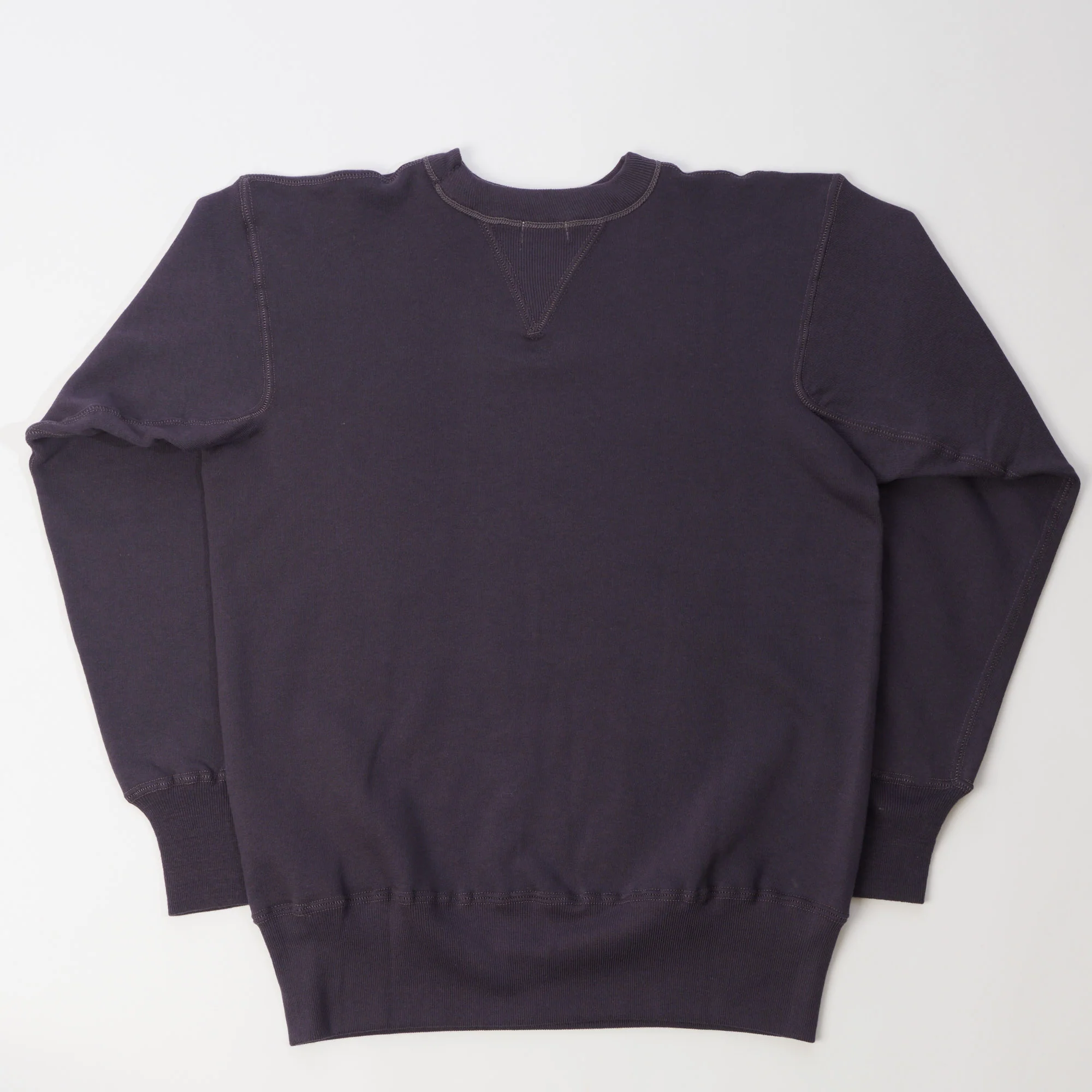 Warehouse & Co 403 Plain Sweatshirt - Dark Navy - Image 3