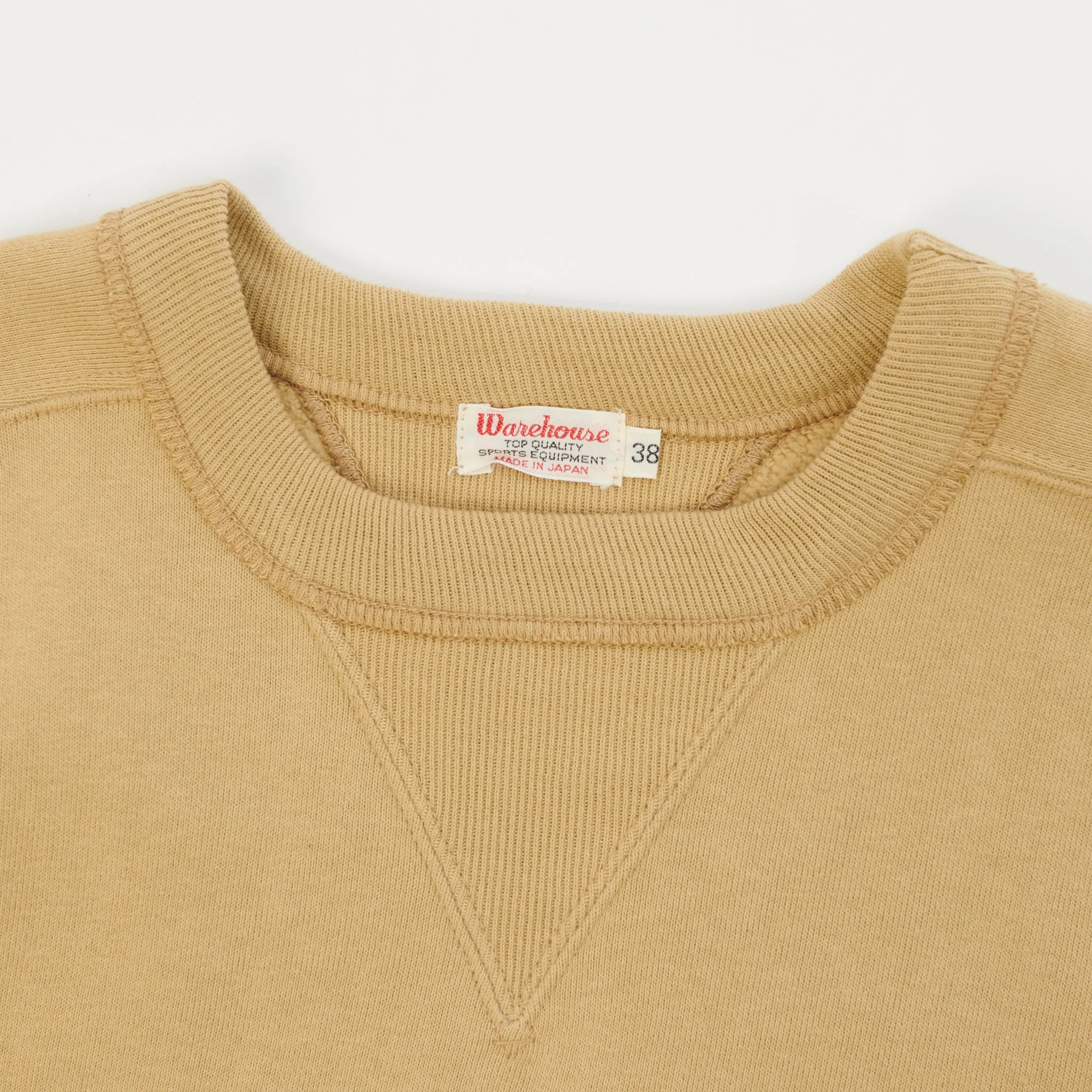 Warehouse & Co 404 Freedom Sleeve Sweatshirt - Dark Beige - Image 2