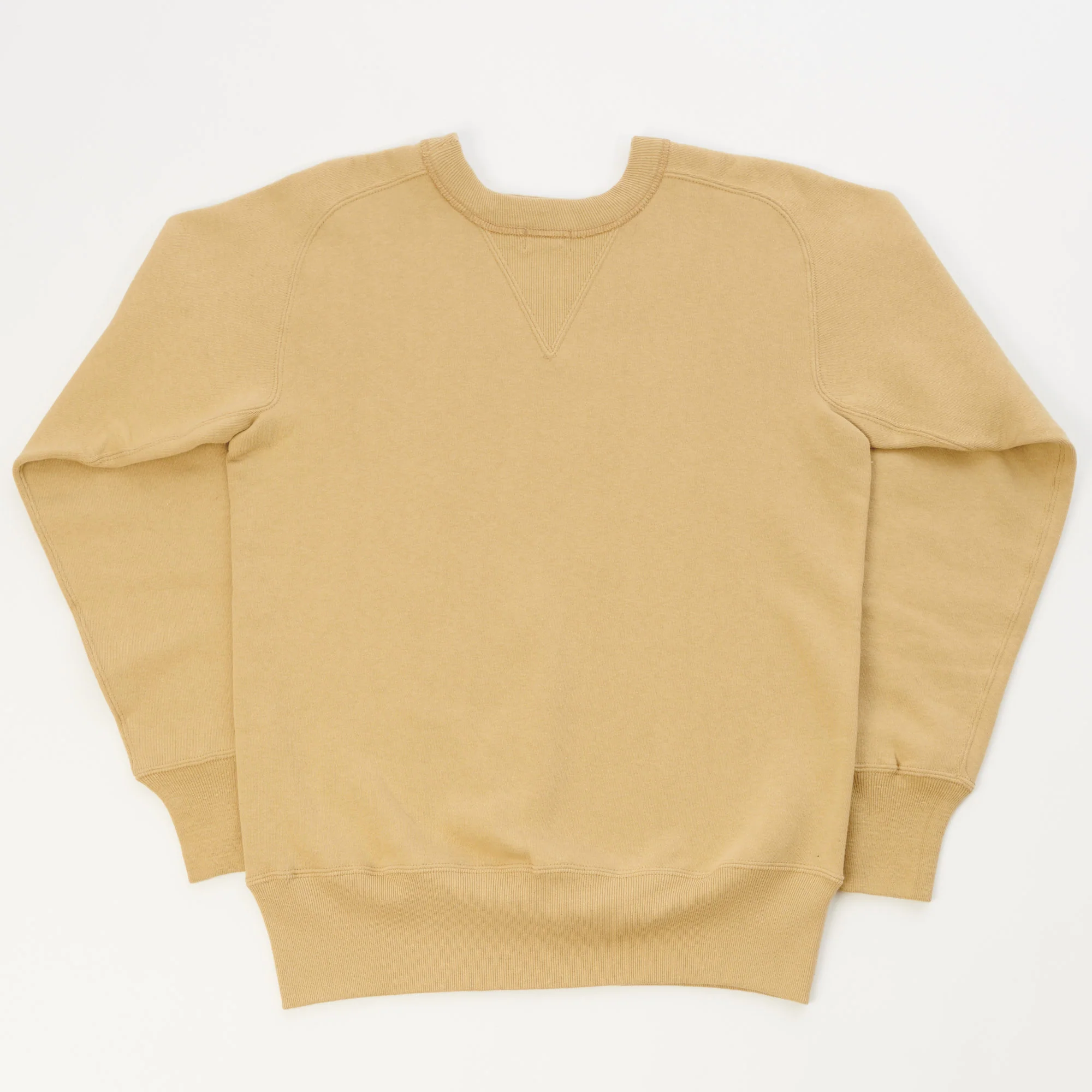 Warehouse & Co 404 Freedom Sleeve Sweatshirt - Dark Beige - Image 4