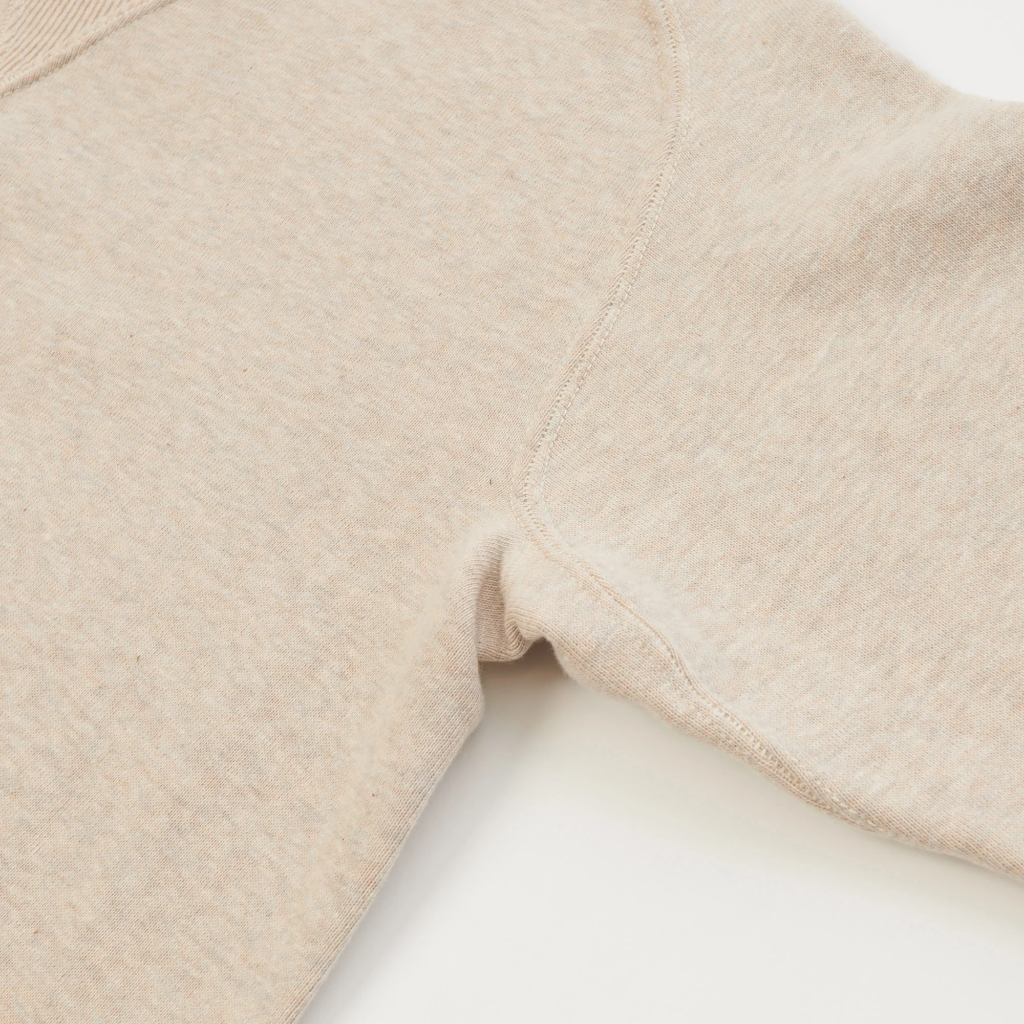 Warehouse & Co 404 Freedom Sleeve Sweatshirt - Oatmeal - Image 4