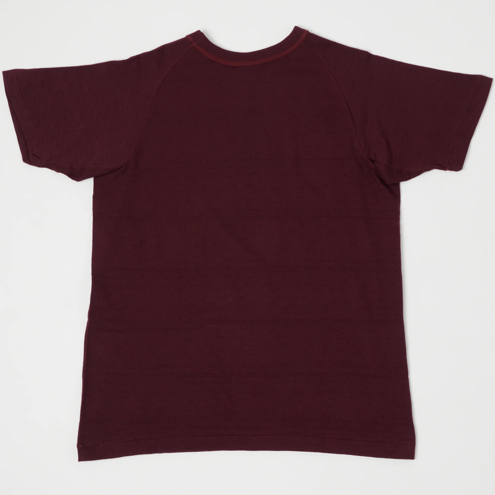 Warehouse & Co 4048 Freedom Sleeve T-Shirt - Bordeaux - Image 3