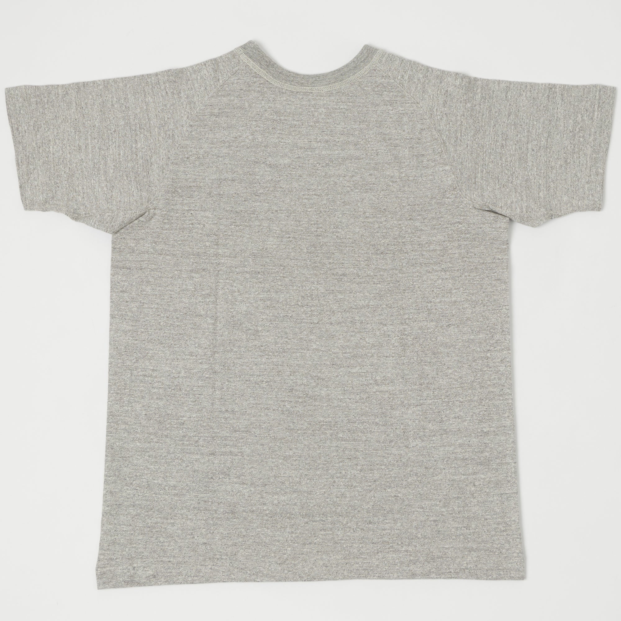 Warehouse & Co 4048 Freedom Sleeve T-Shirt - Heather Grey - Image 3