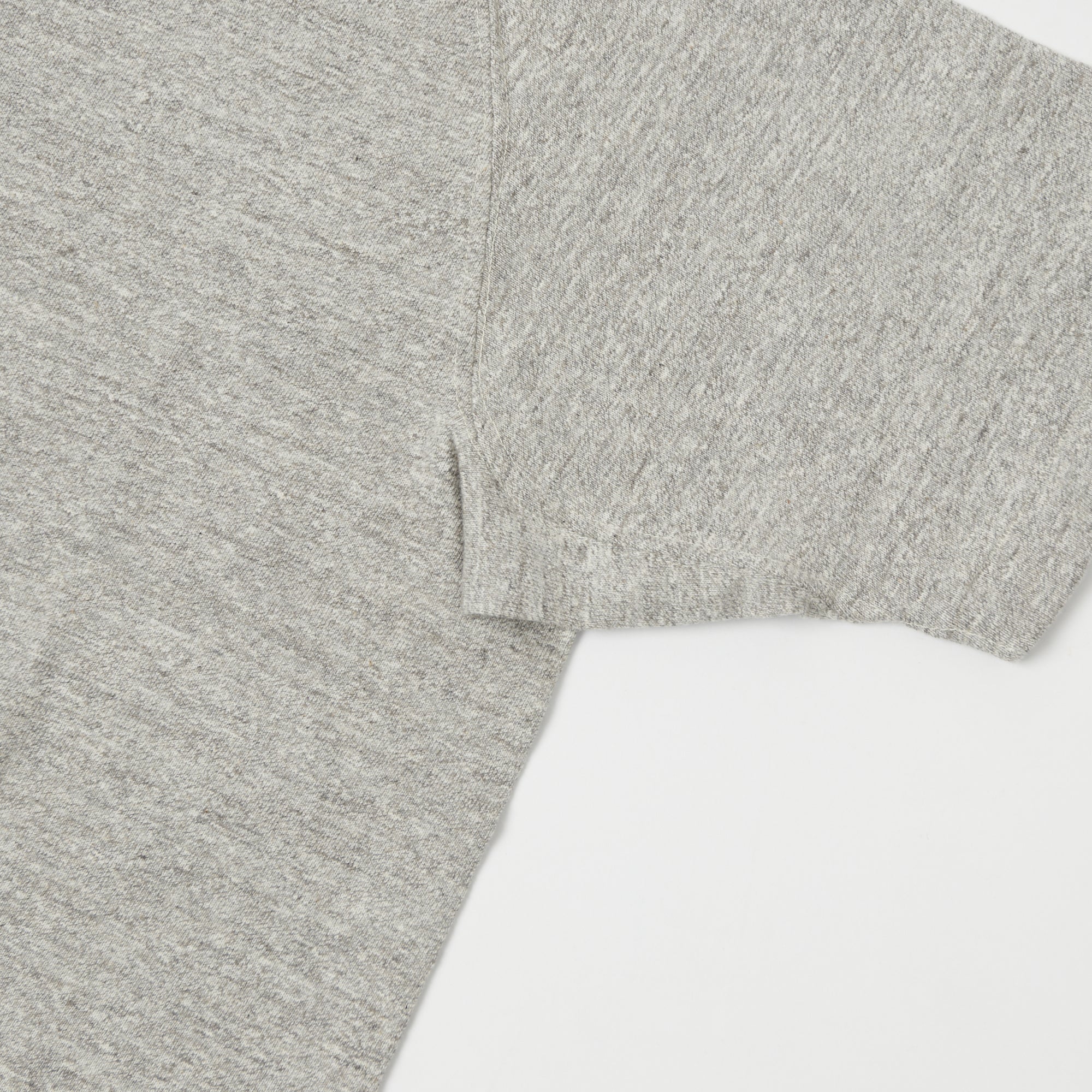 Warehouse & Co 4048 Freedom Sleeve T-Shirt - Heather Grey - Image 4