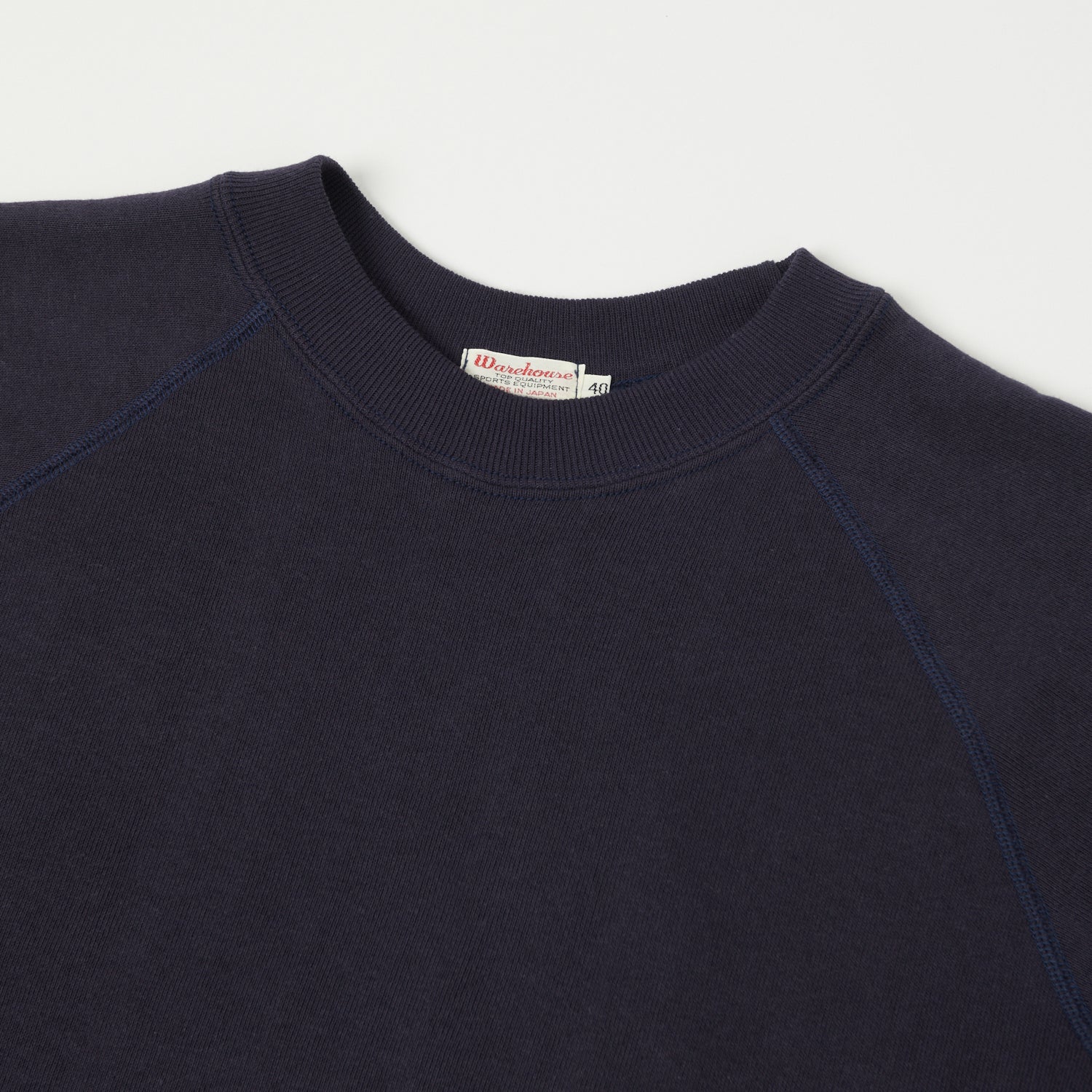 Warehouse & Co 409 Plain Sweatshirt - Navy - Image 2