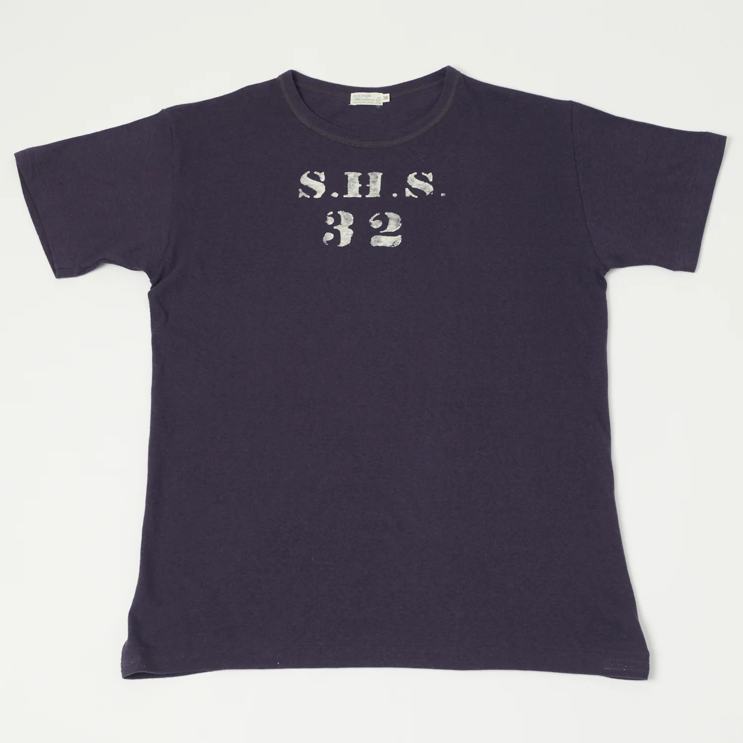 Warehouse & Co 4091 Duck Digger 'SHS' Skivvy T-Shirt - Navy