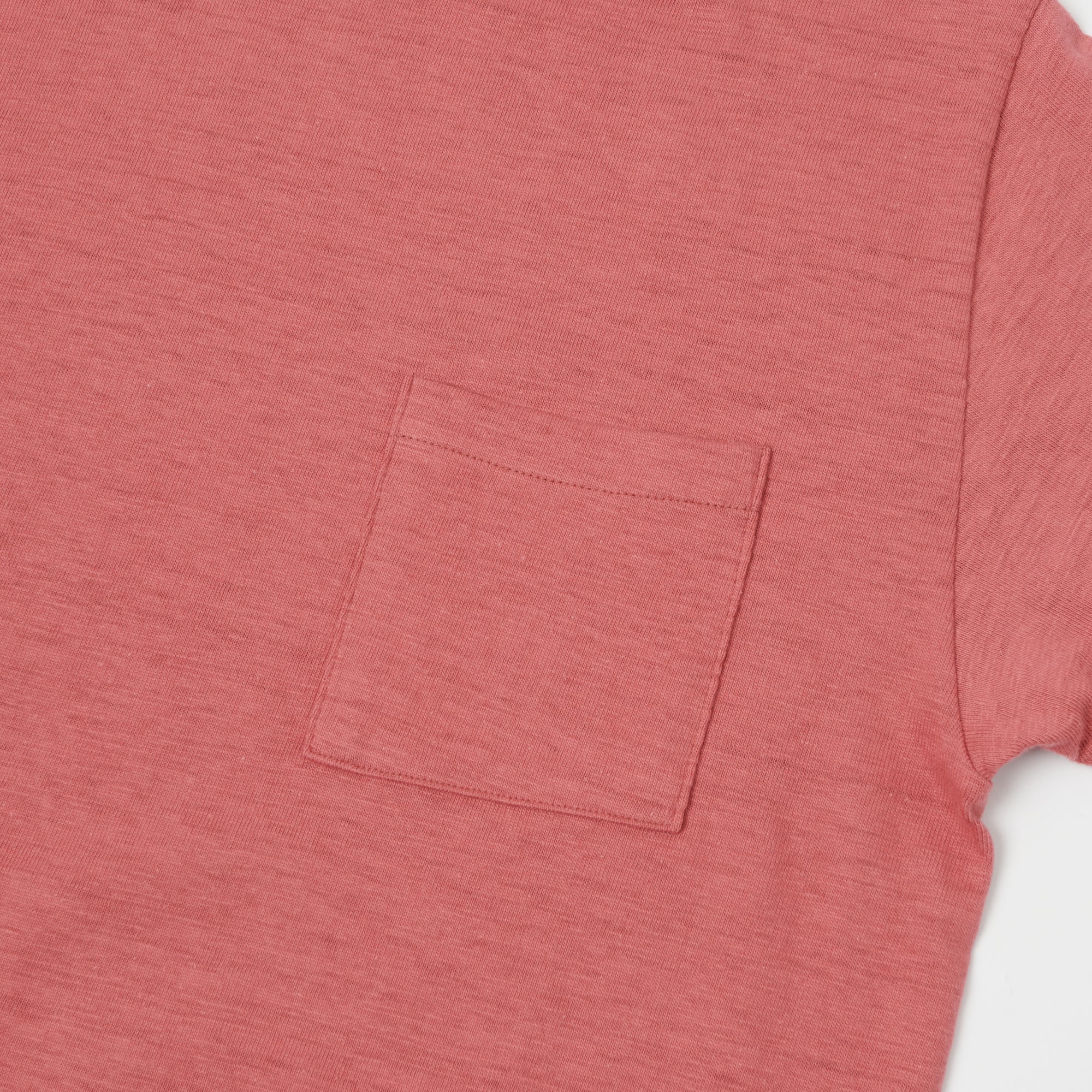 Warehouse & Co 4601 Pocket T-Shirt - Faded Red - Image 3