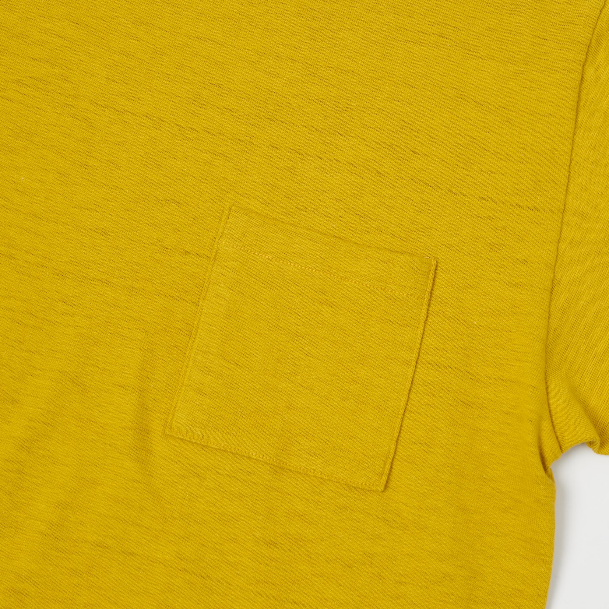 Warehouse & Co 4601 Pocket T-Shirt - Mustard - Image 3