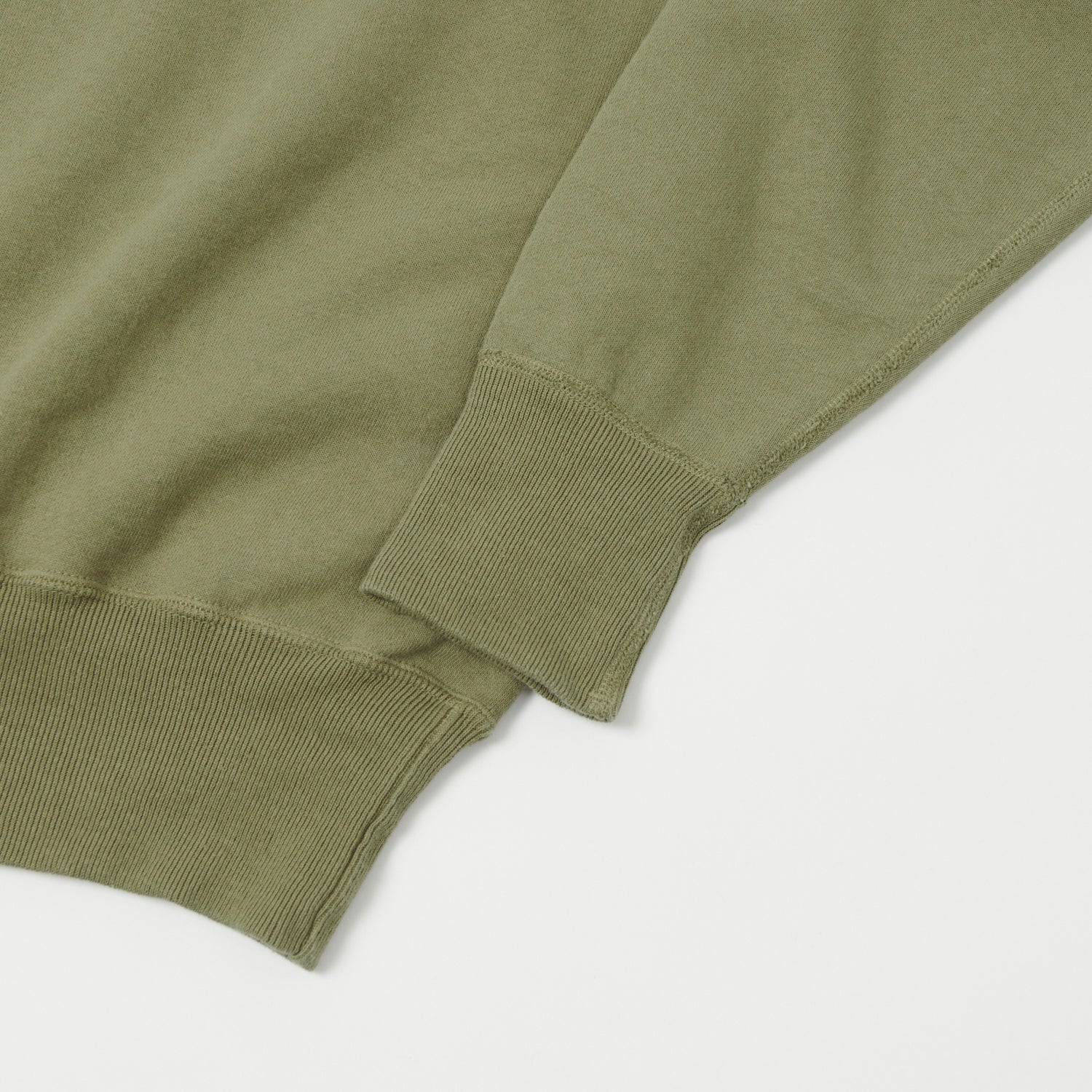 Warehouse & Co 461 Raglan Sleeve Sweatshirt - Green - Image 3