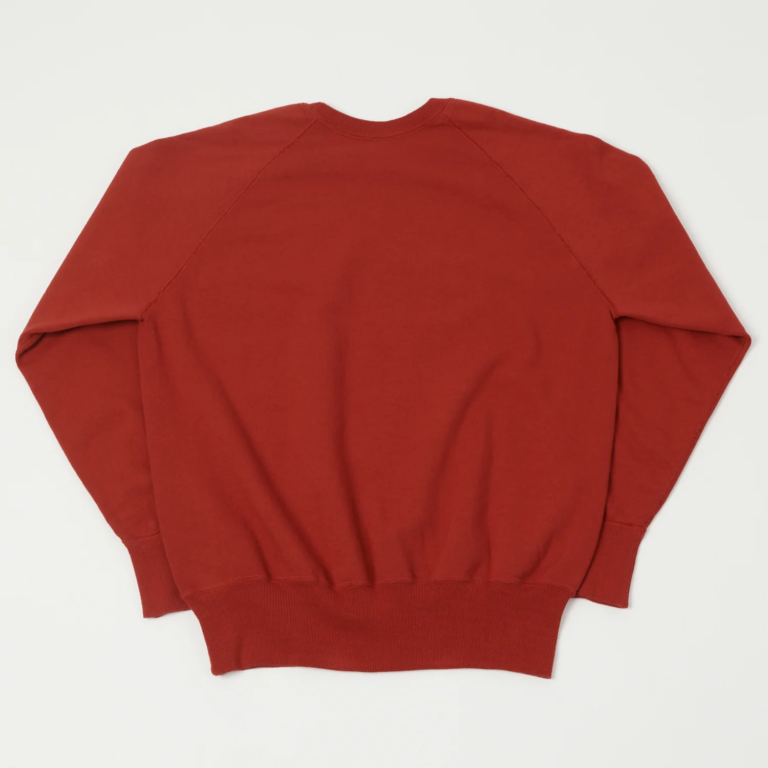 Warehouse & Co 461 Raglan Sleeve Sweatshirt - Red - Image 4