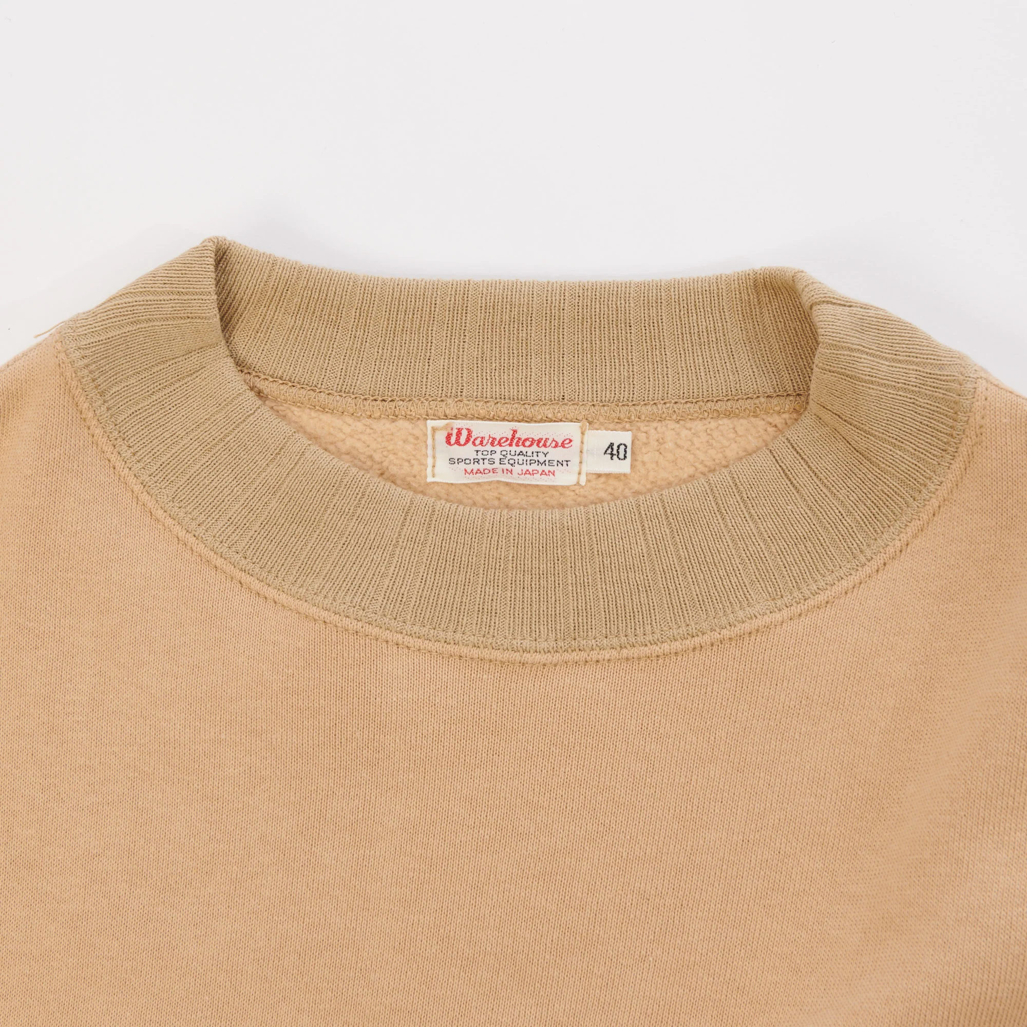 Warehouse & Co 478 Military Sweatshirt - Beige - Image 2