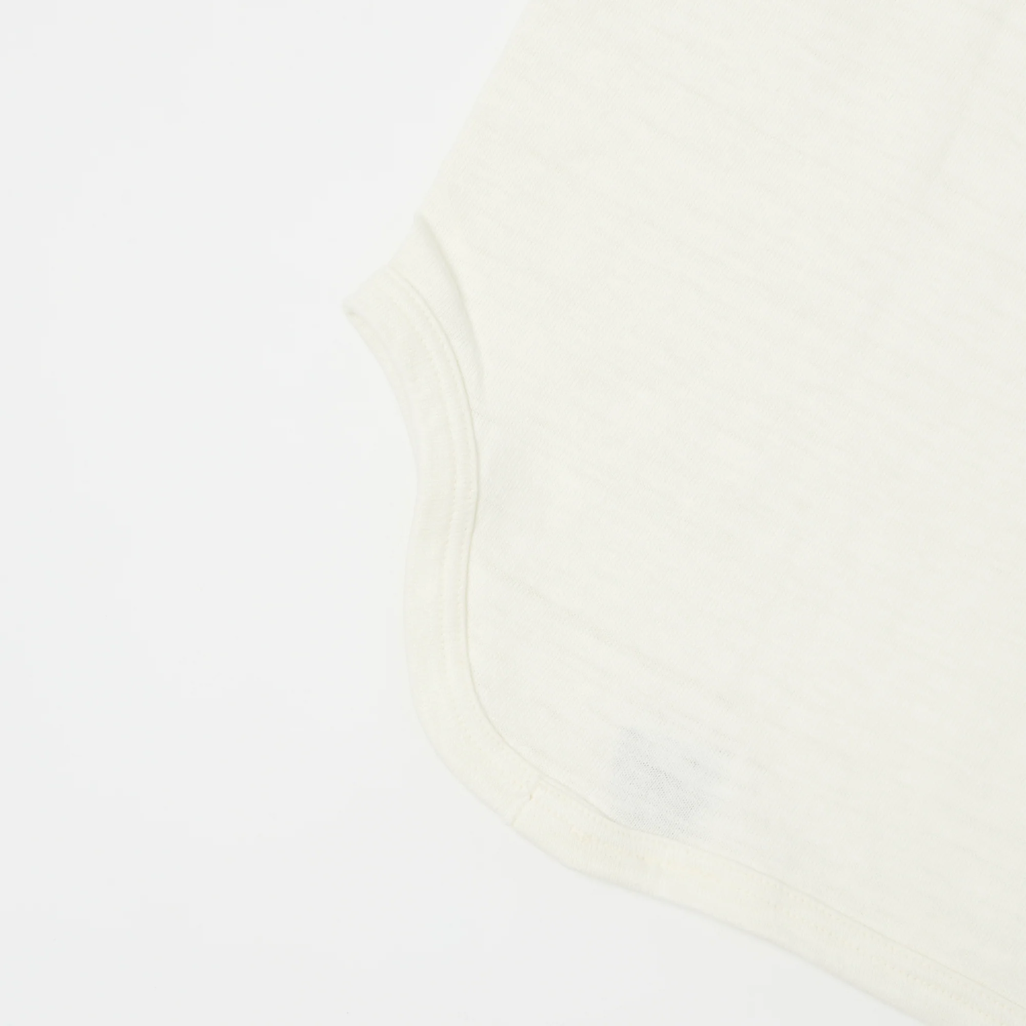 Warehouse & Co 4800 Baseball T-Shirt - Cream/Navy - Image 4