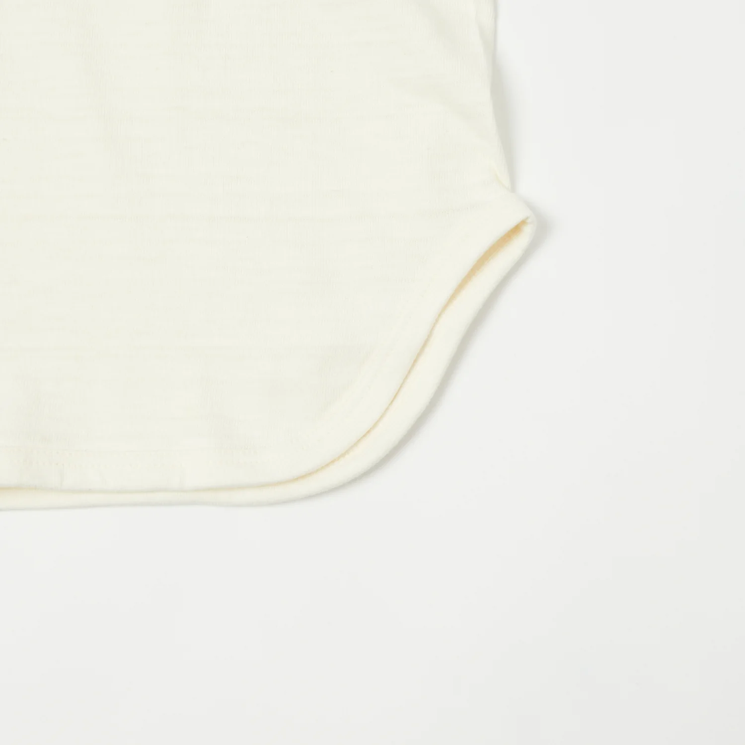 Warehouse & Co 4800 'North Shore' Baseball T-Shirt - Cream/Navy - Image 3