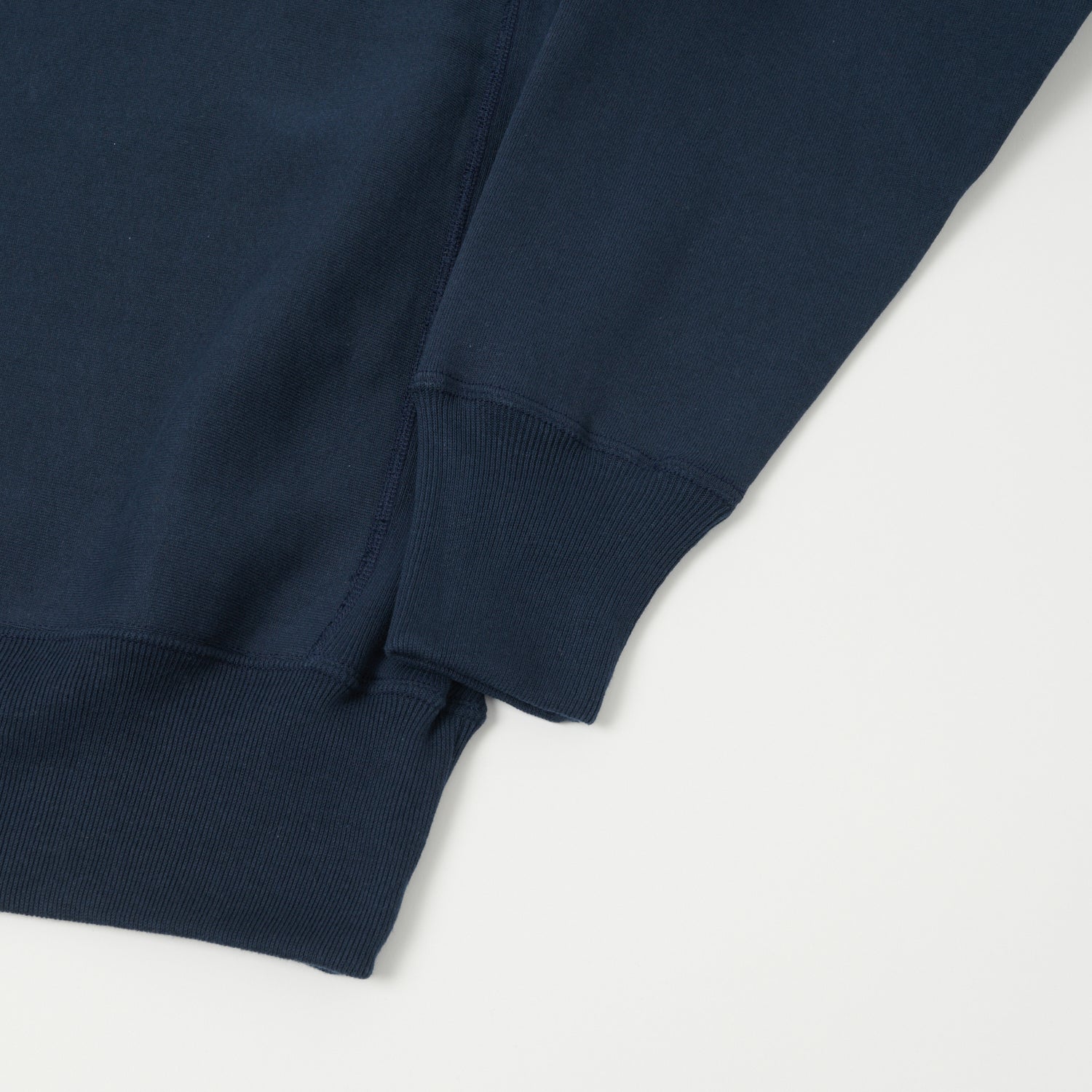 Warehouse & Co 483 Reverse Weave Sweatshirt - Navy - Image 4