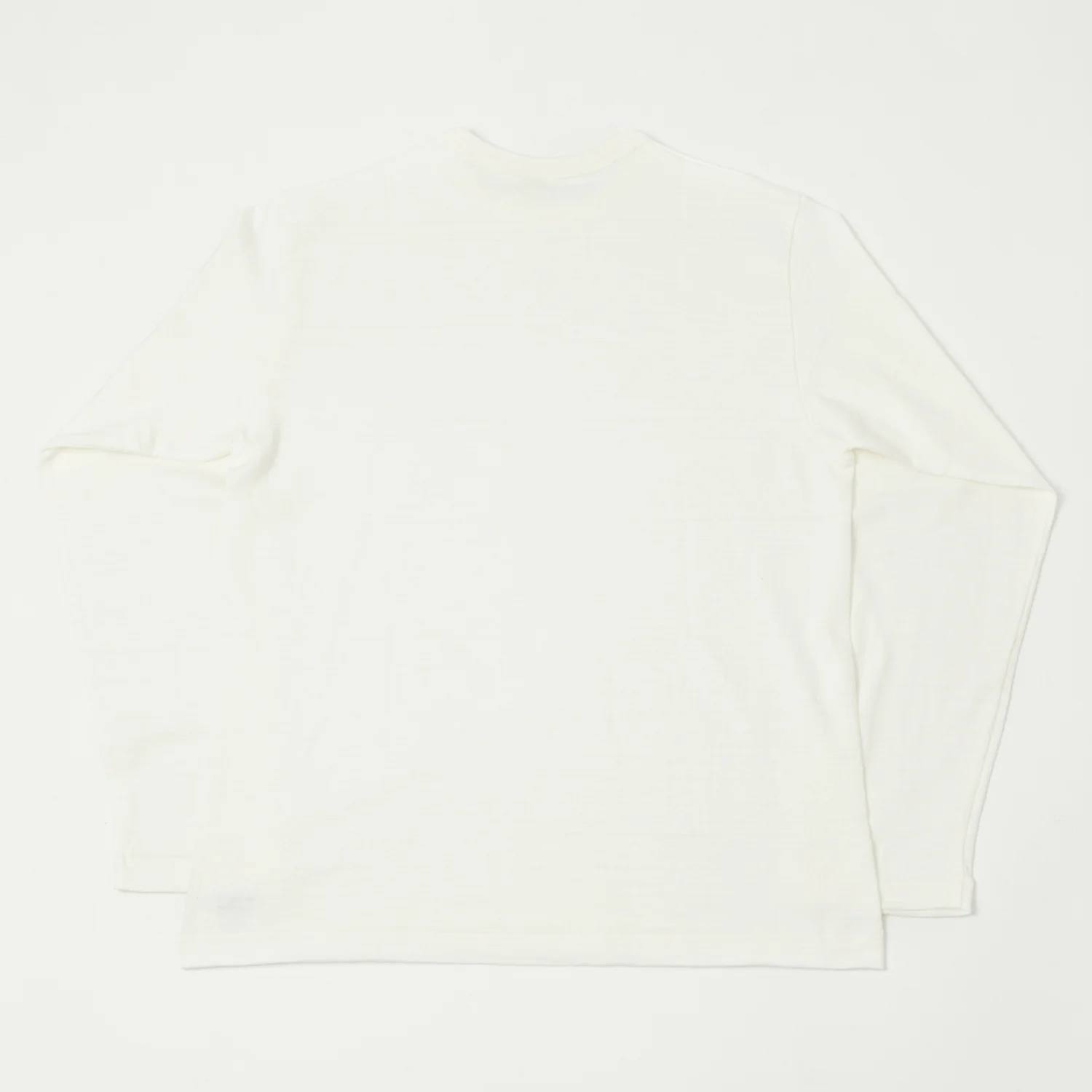 Warehouse & Co 5906 Long Sleeve T-Shirt - Off White - Image 3