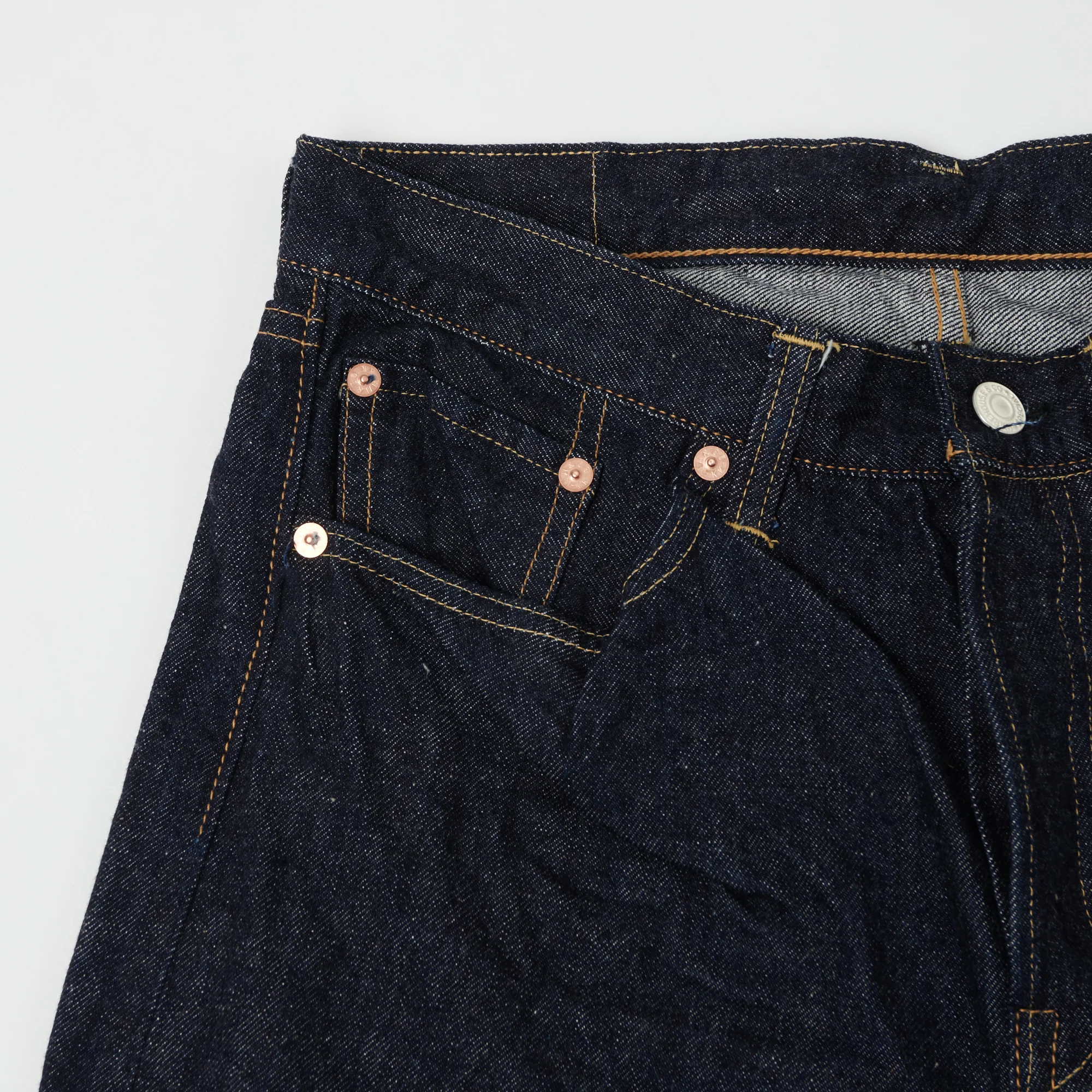 Warehouse & Co 900XX 13.5oz Slim Tapered Jean - One Wash - Image 6