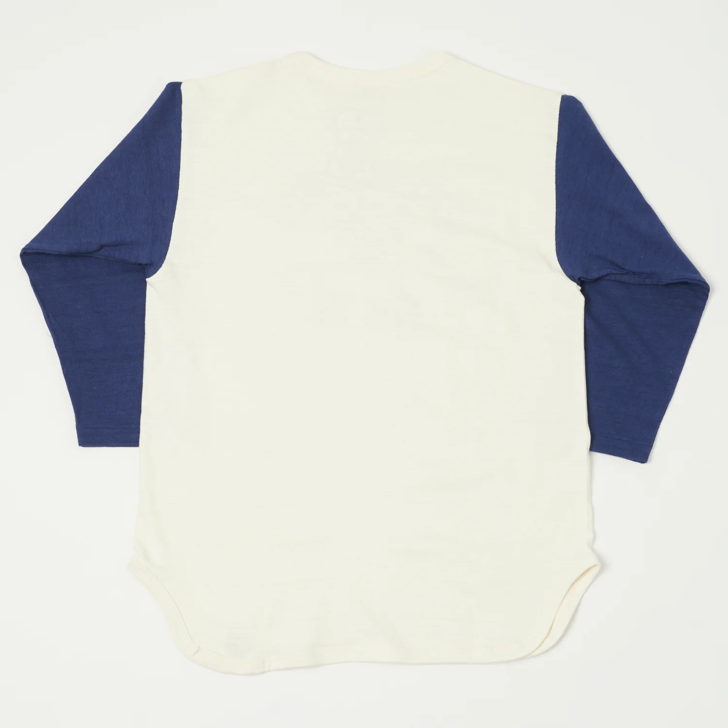 Warehouse & Co 'Black River Tigers' 4800 Baseball T-Shirt - Cream/Navy - Image 3