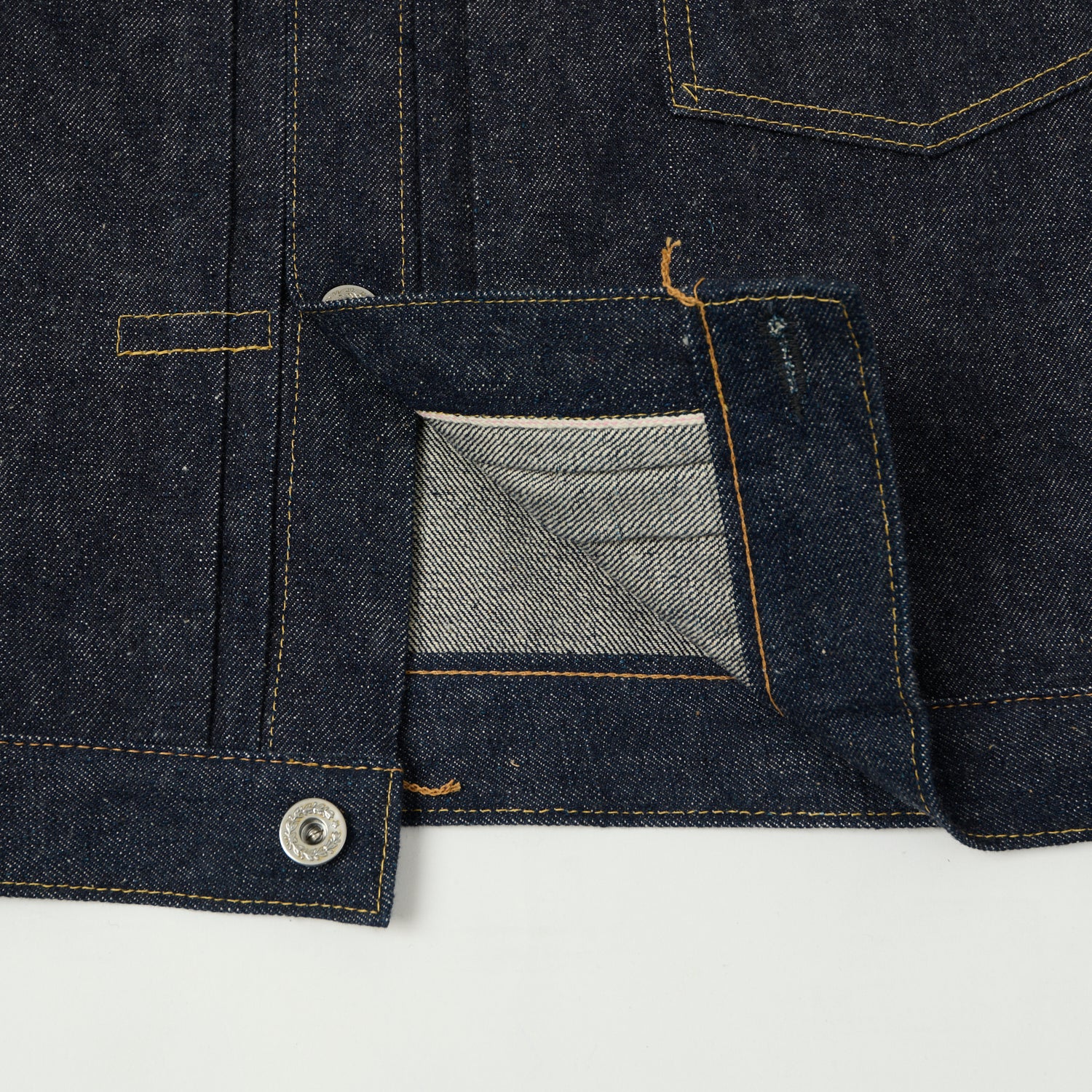 Warehouse & Co S2001XX (2000XX) 1946 Model Denim Jacket - Raw - Image 5