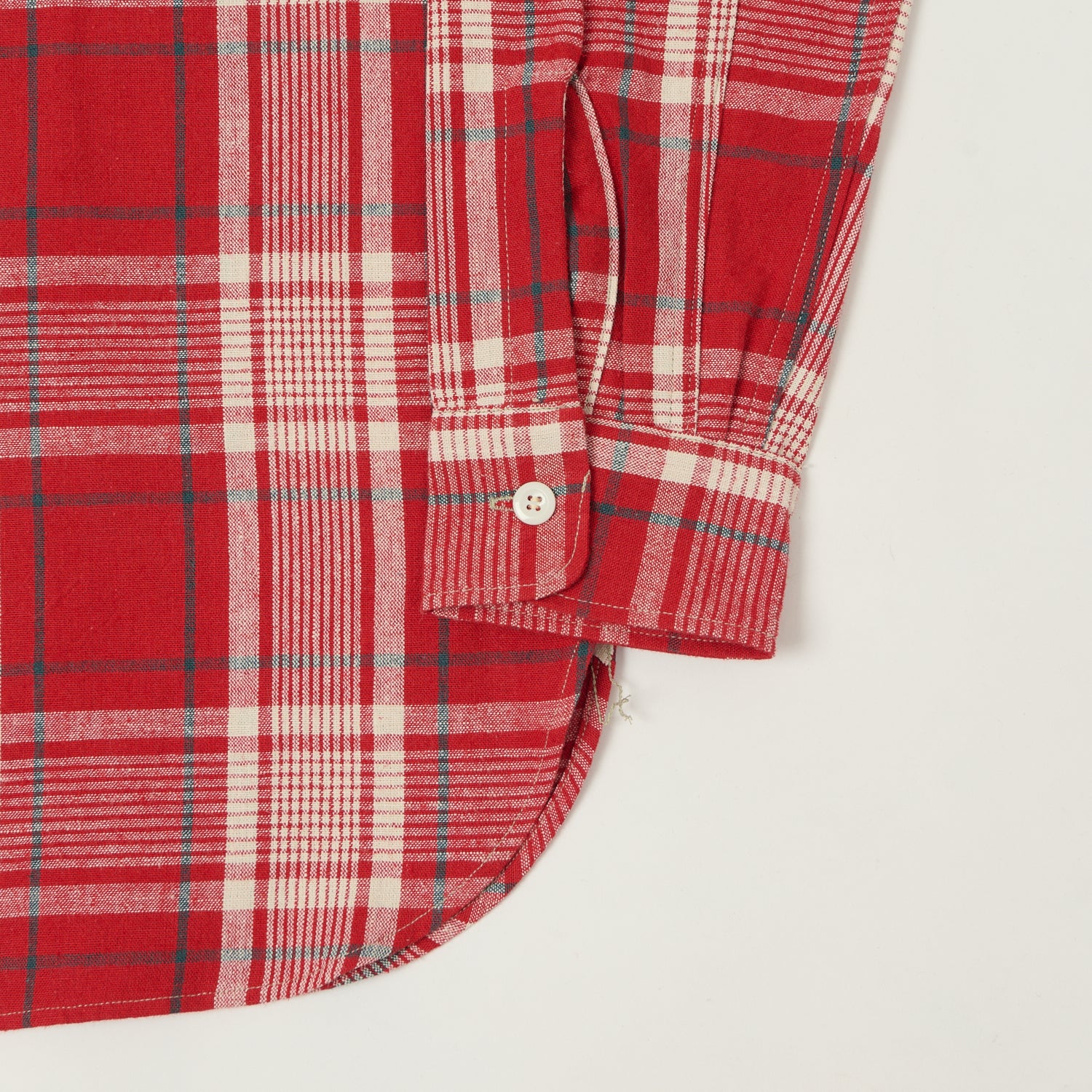 Warehouse & Co 3055 Duck Digger Plaid Work Shirt - Red - Image 3
