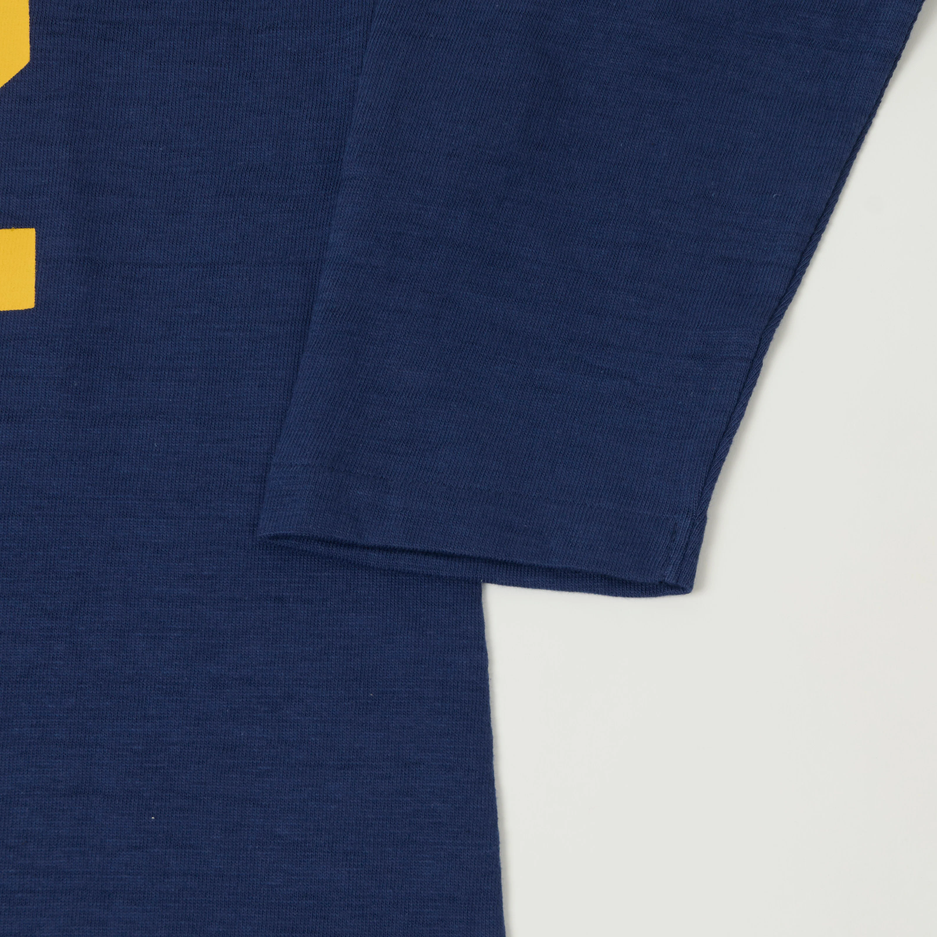Warehouse & Co 4063 'Navy 92' 3/4 Sleeve Football T-Shirt - Navy - Image 5