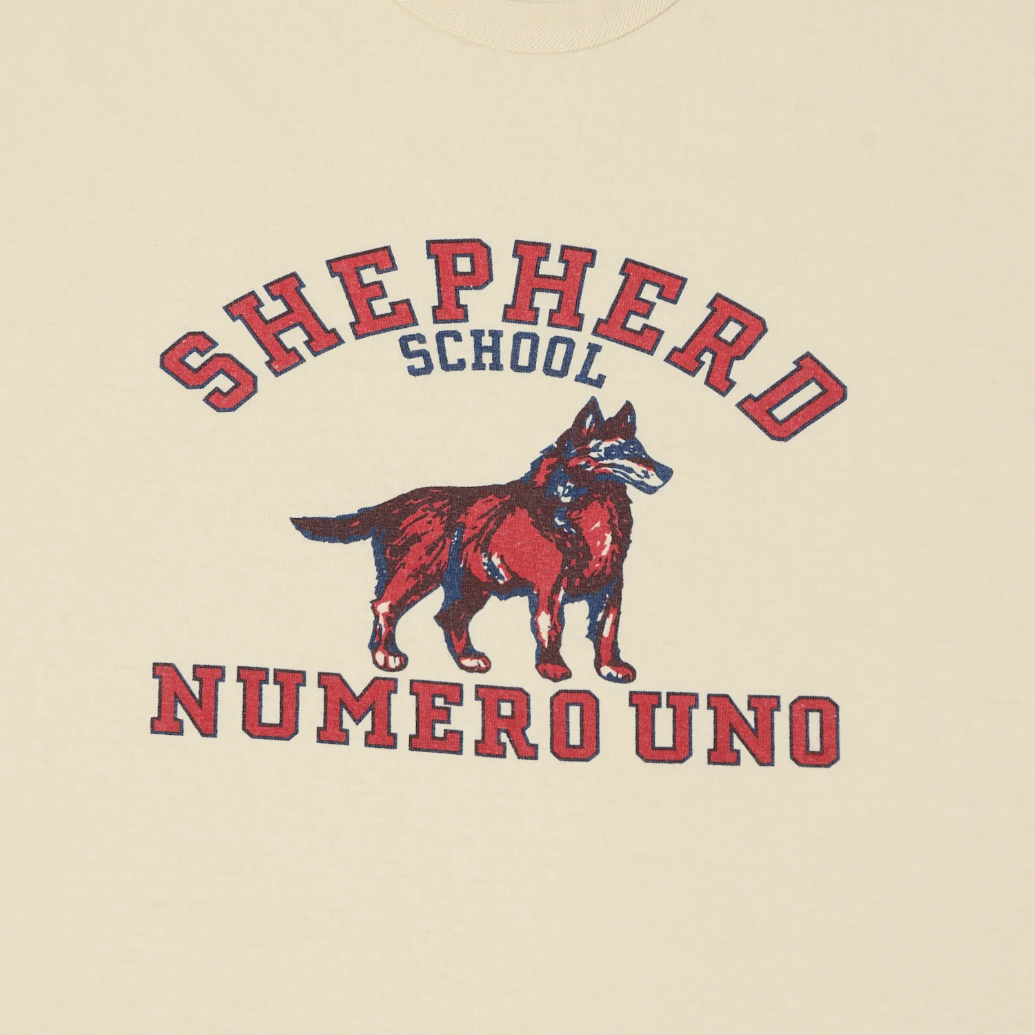 Warehouse & Co 4064 'Shepherd' T-Shirt - Cream - Image 3