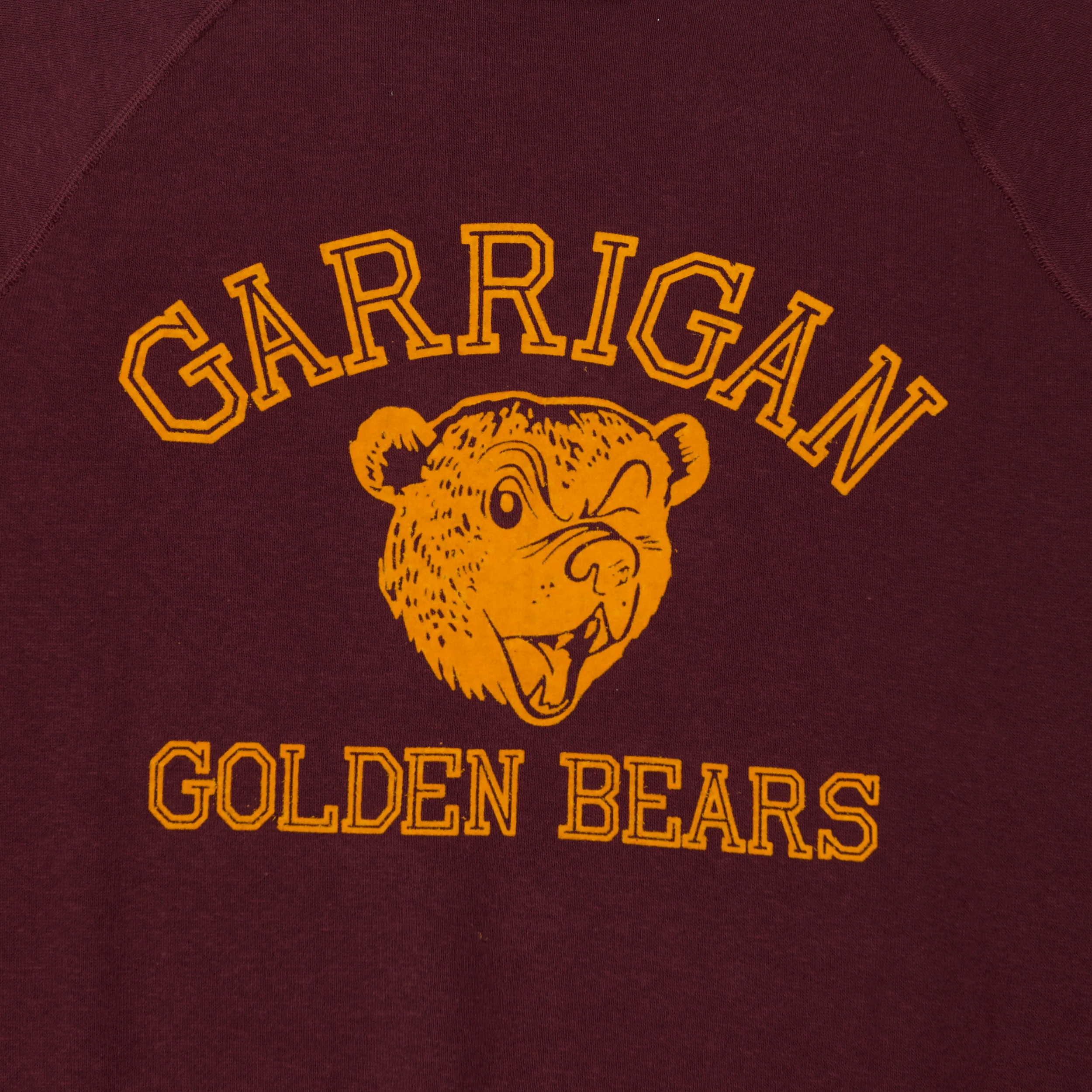Warehouse & Co 409 'Garrigan' Sweatshirt - Burgundy - Image 3