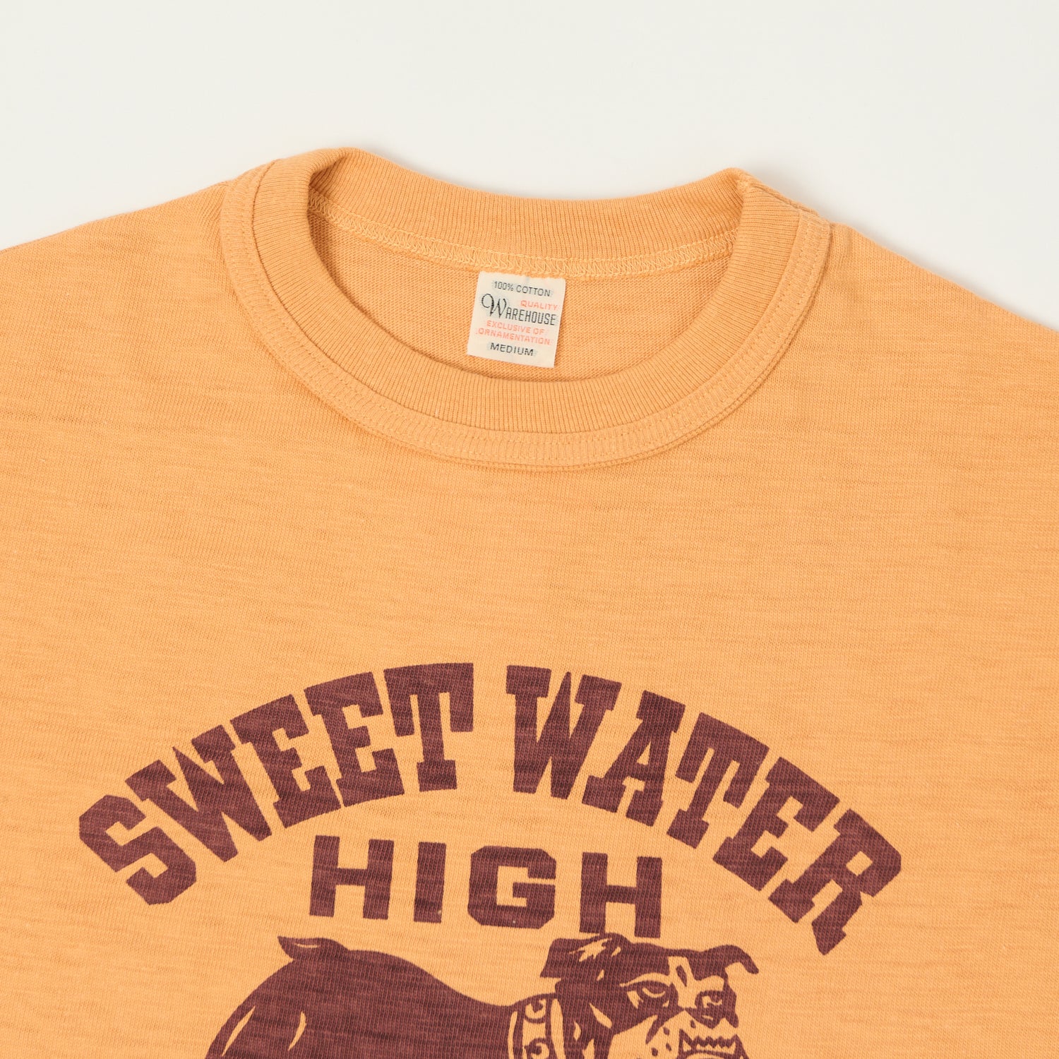 Warehouse & Co 4601 'Sweet Water High' T-Shirt - Orange - Image 2