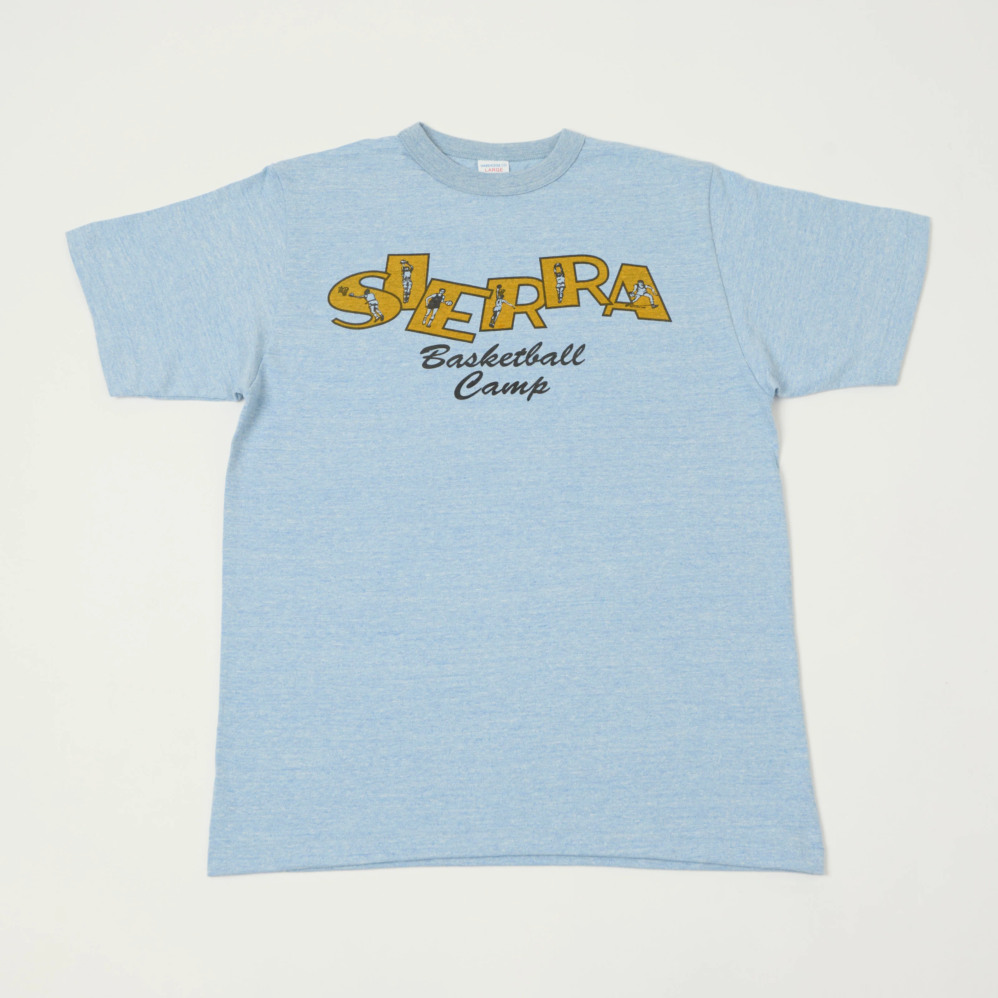 Warehouse & Co 4096 Cotton Rayon 'Sierra' T-Shirt - Heather Blue