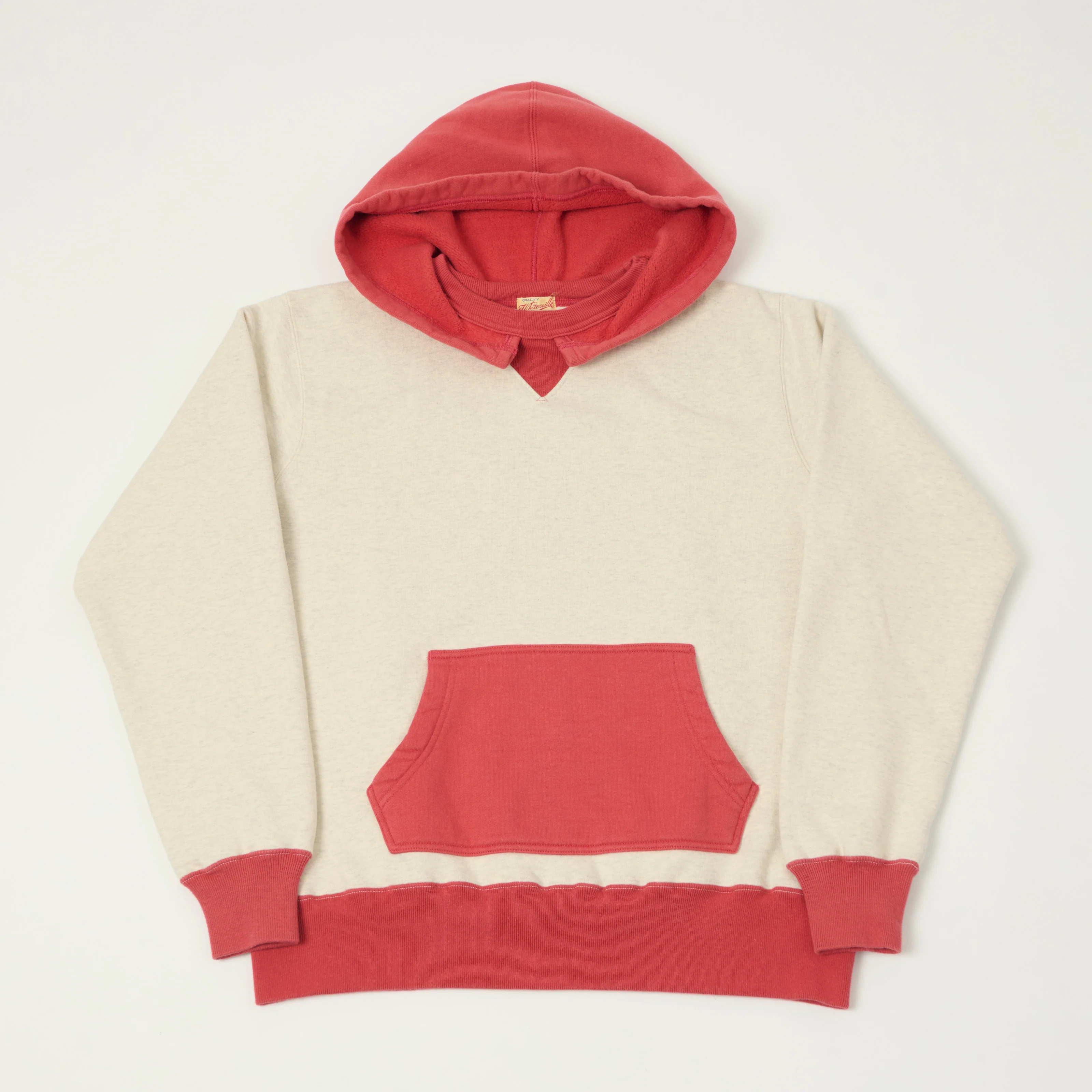 Whitesville 'After Hood' Sweatshirt - Heather Grey/Red