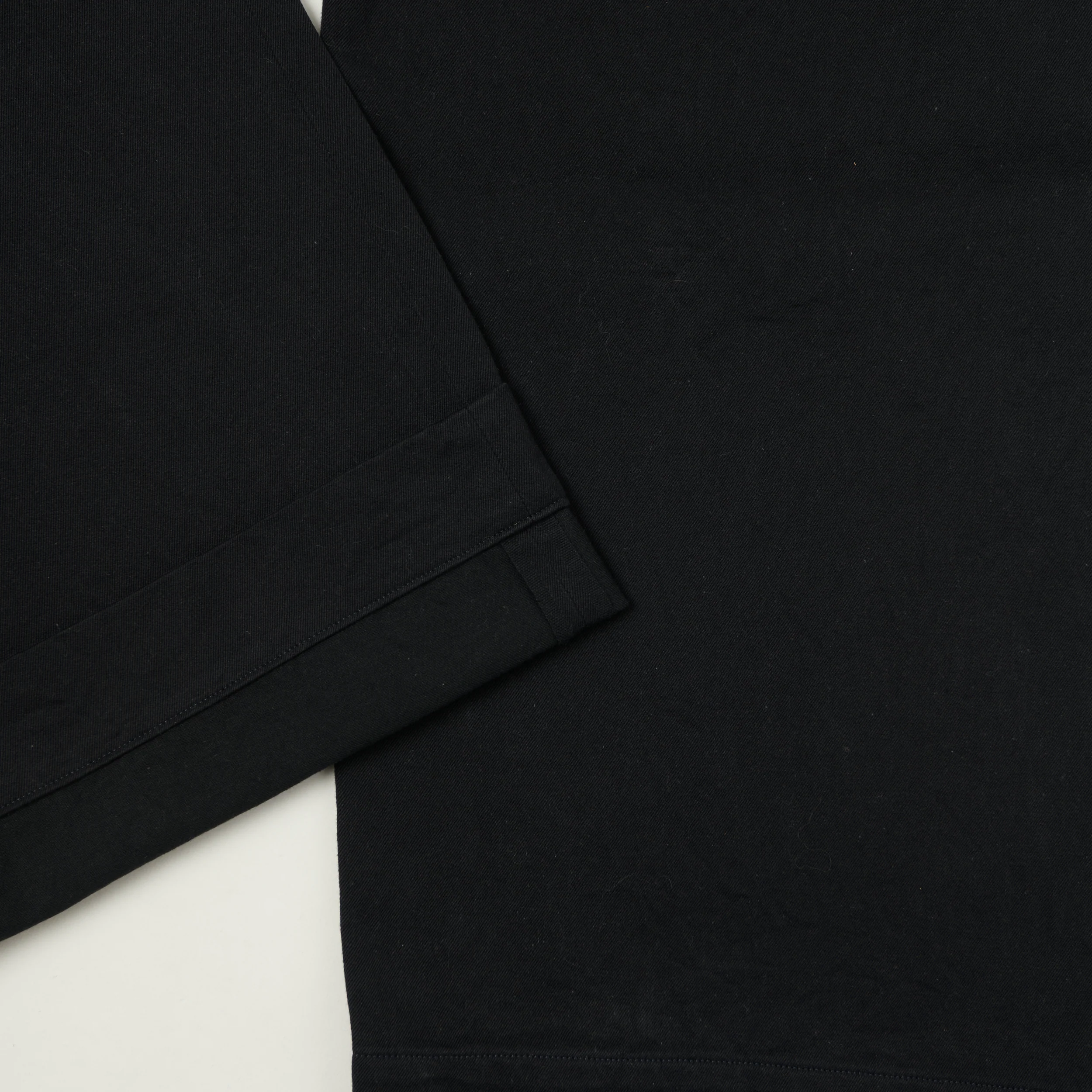 YAECA Wide Leg Classic Chino - Navy - Image 4