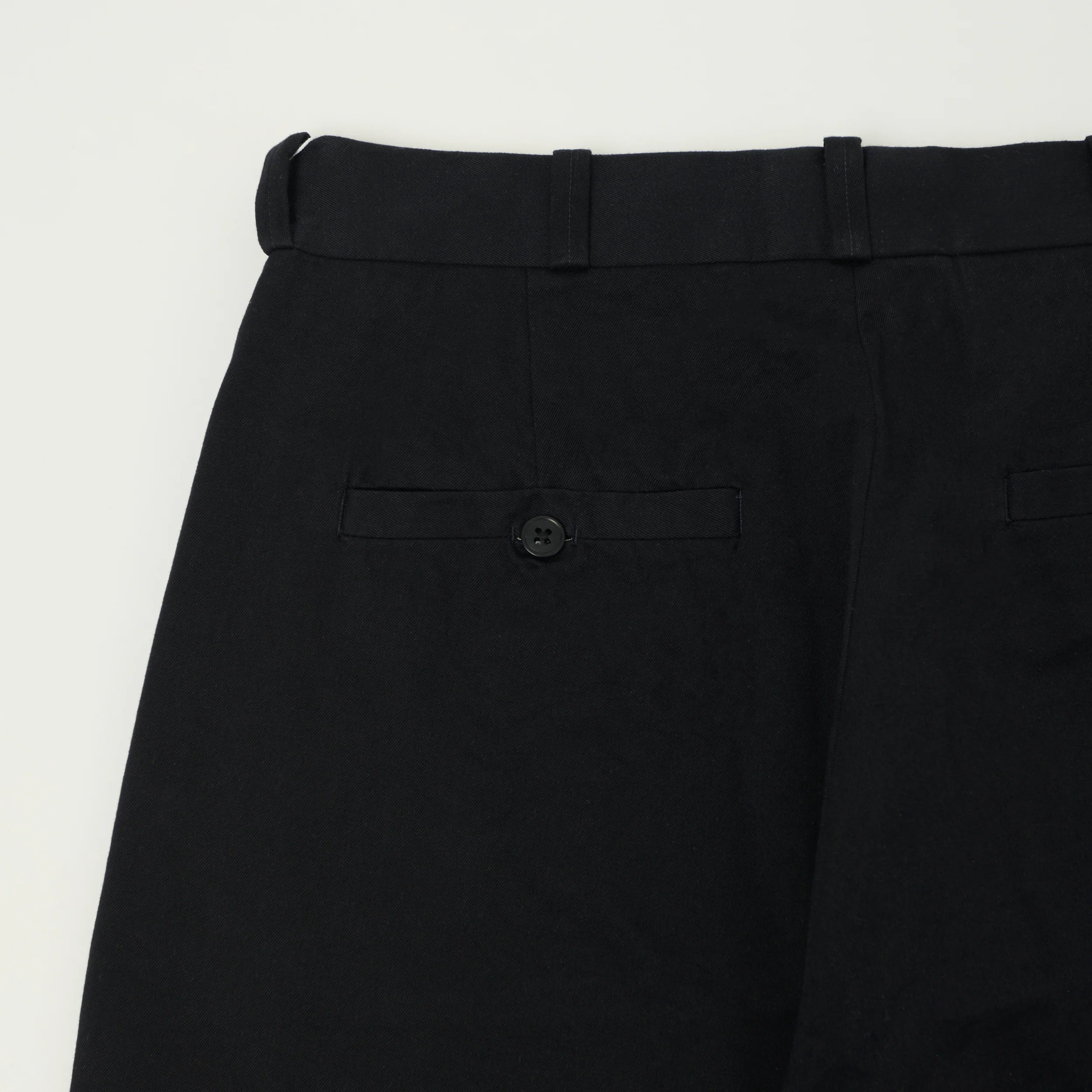 YAECA Wide Leg Classic Chino - Navy - Image 6