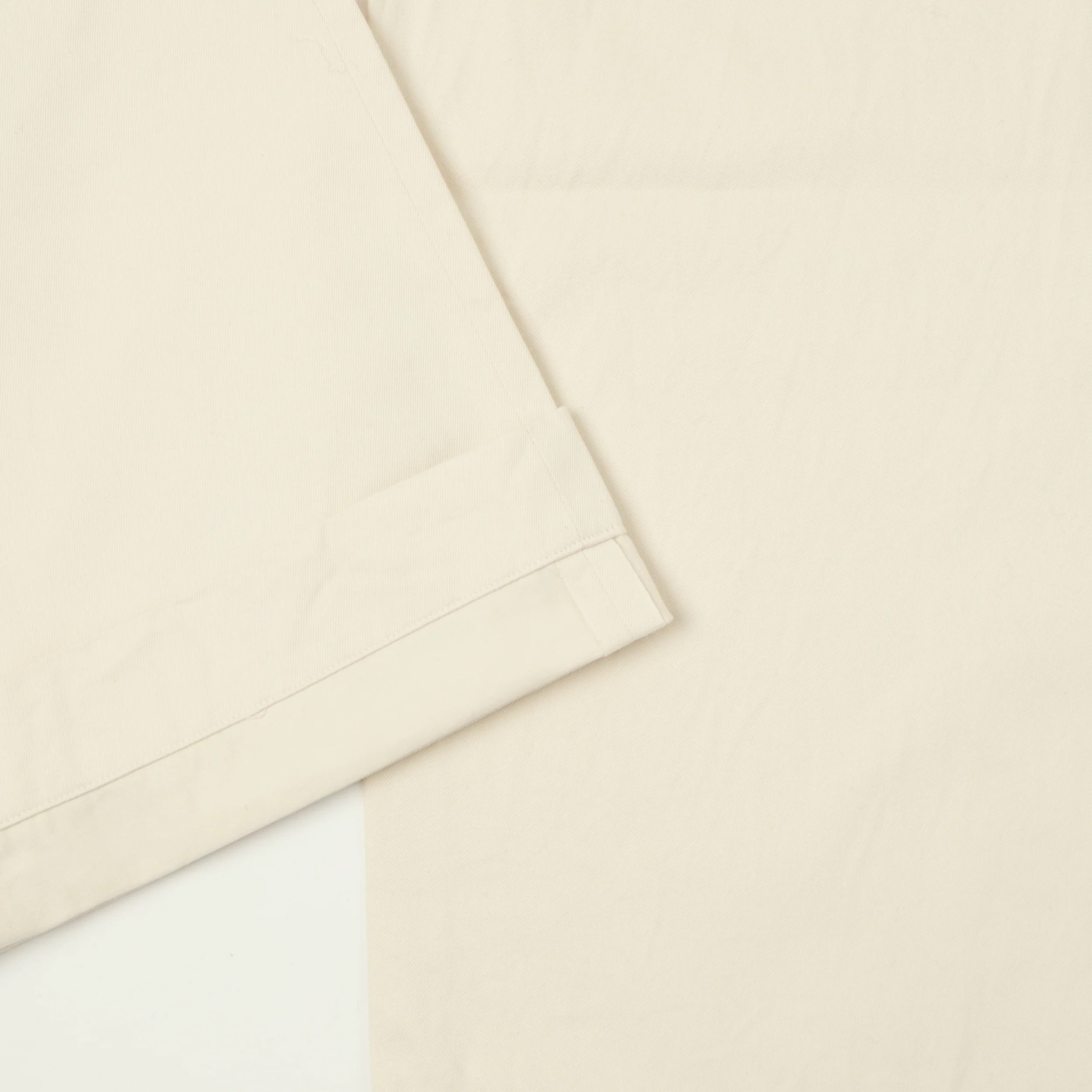 YAECA Wide Leg Classic Chino - White - Image 4
