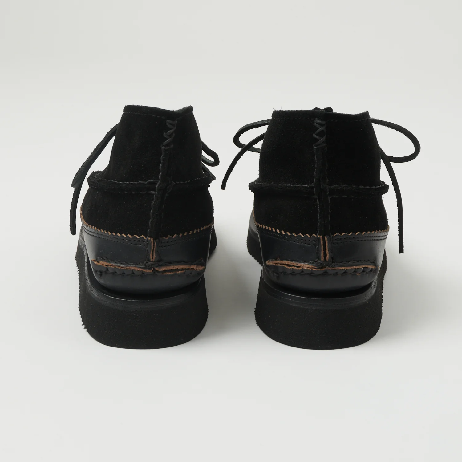 Yuketen Handsewn Tokyo DB Chukka w/21 Boot - FO Nero x G Black - Image 4